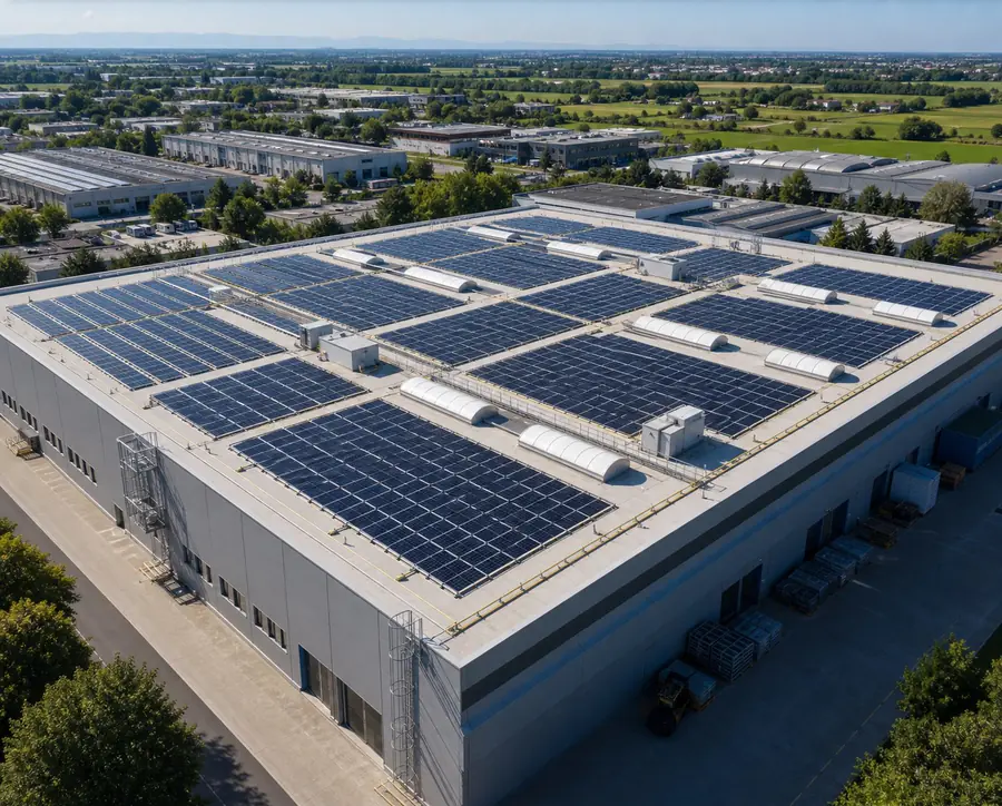 Fotovoltaico aziendale VenetaGreen in Veneto e Friuli-Venezia Giulia