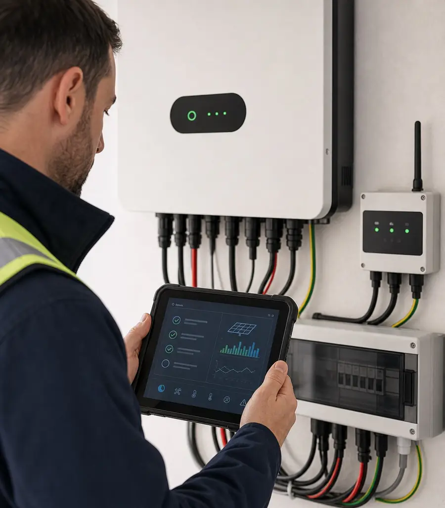 Tecnico VenetaGreen per Manutenzione impianti energetici