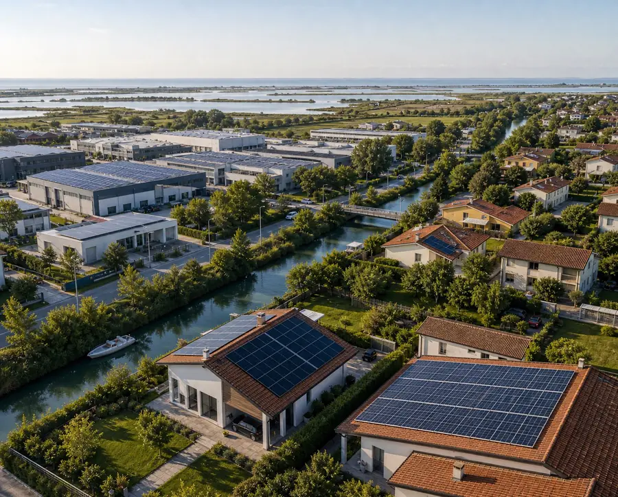 Installazione di pannelli fotovoltaici a Venezia